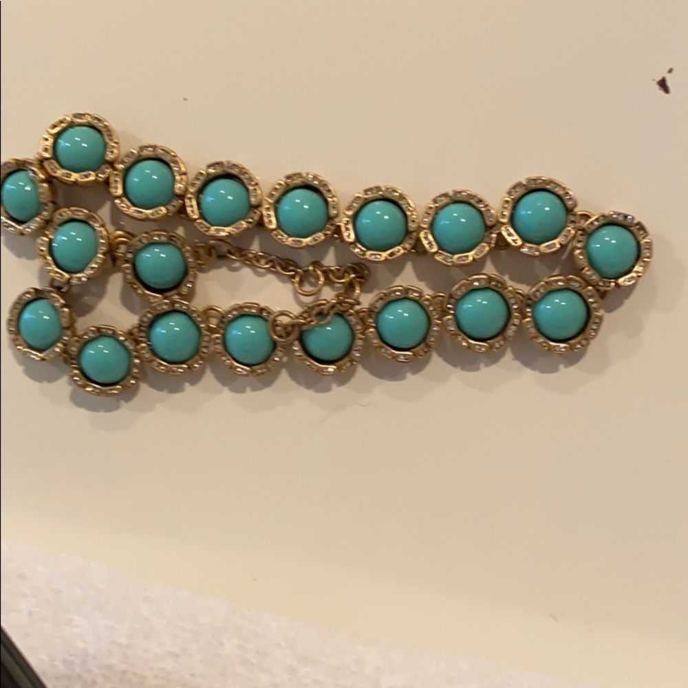 Jcrew blue necklace